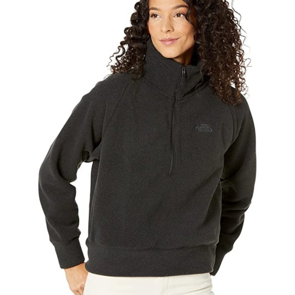 The North Face® City Standard Microfleece 1/4 Zip - TNF BLACK HEATHER